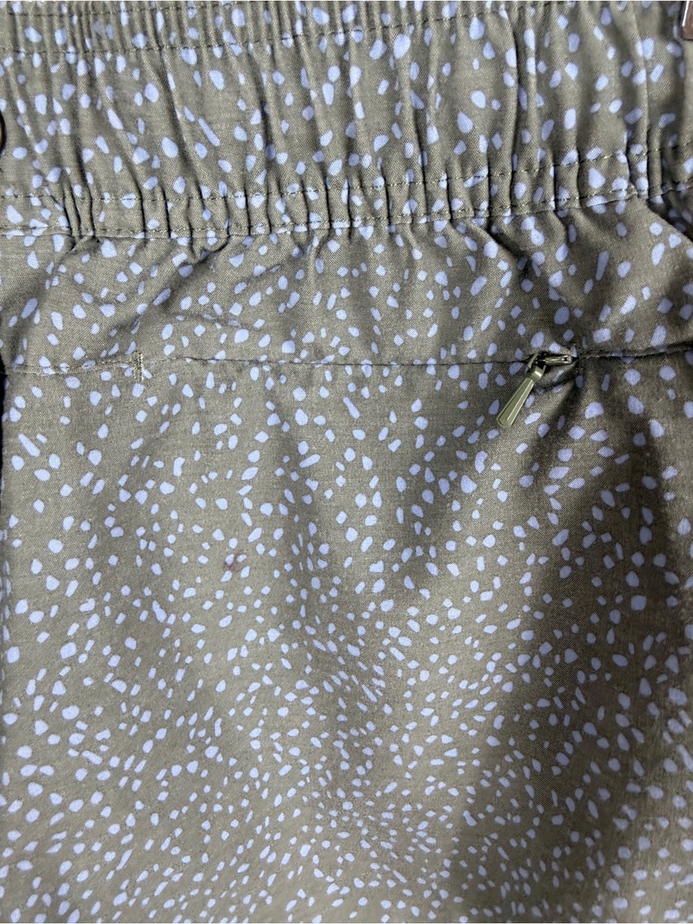 prAna Gray Speckled Athletic Running Shorts XS Sustainable Activewear - Picture 5 of 6
